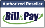 bill and pay authorized reseller badge - Basics